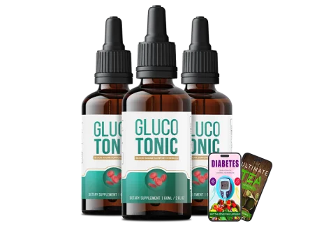 GlucoTonic 3 bottles